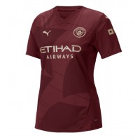 Maglie da calcio Manchester City Terza Maglia Femminile 2024-25 Manica Corta